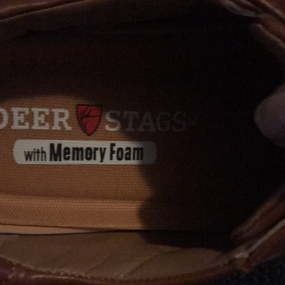 Brown Deer Stags with memory foam size 12W - Picture 2 of 6